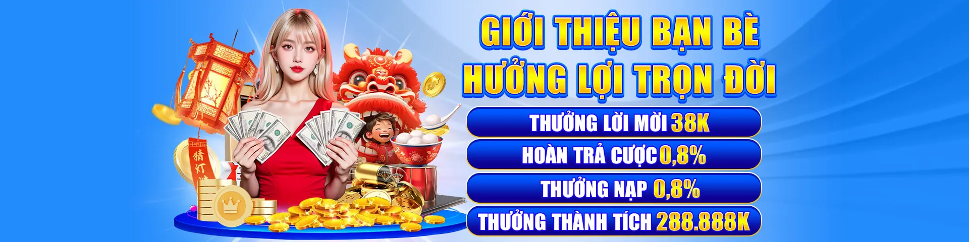 Thưởng nạp lại hàng ngày tại DG88 chính thức